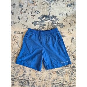 Columbia Youth Size Large Blue PFG Shorts Swim Outdoor Fishing Vacation